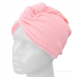 Turban na vysouen vlas 2 ks v balen - rov  <br>129 K/1 ks