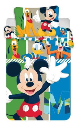 Disney povlečení do postýlky Mickey baby 100x135 + 40x60 cm - zobrazit detaily