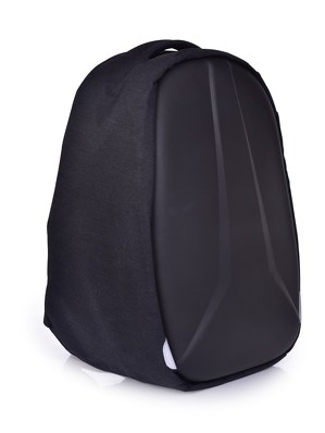 Bezpečný batoh XXL TURTLE s USB připojením a výstupem na sluchátka černý - zobrazit detaily