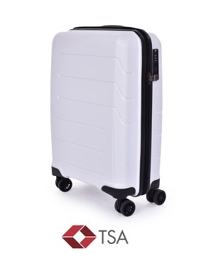 TSA kufr men, WHITE 36 x 20 x 56 cm - zobrazit detaily