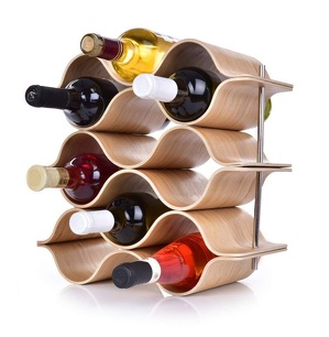 BAMBOO vinotéka/stojan na víno GoEco?, pro 9 lahví  - zobrazit detaily