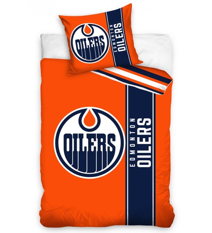 Povlečení NHL Edmonton Oilers Belt 70x90,140x200 cm - zobrazit detaily