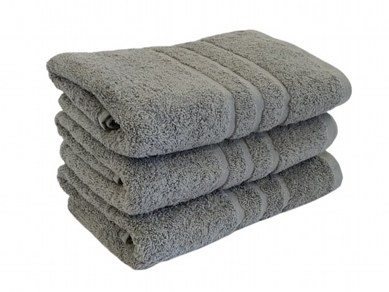 Froté ručník Klasik stříbrný 50x100 cm
