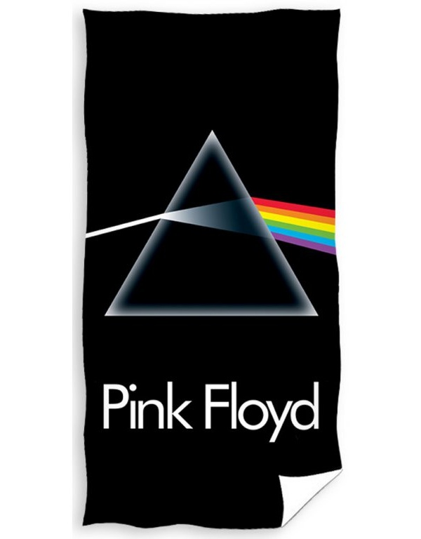 Froté osuška Pink Floyd 70x140 cm černá