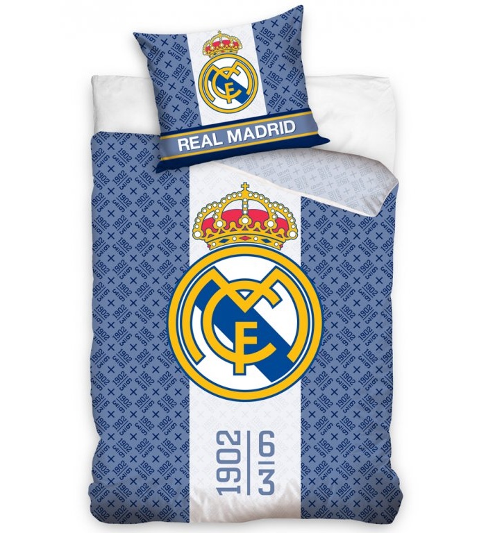 Fotbalové povlečení Real Madrid 1902 70x80,140x200 cm 