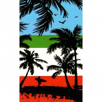 Plážová osuška MAXI Tropic 90x180 cm - zobrazit detaily