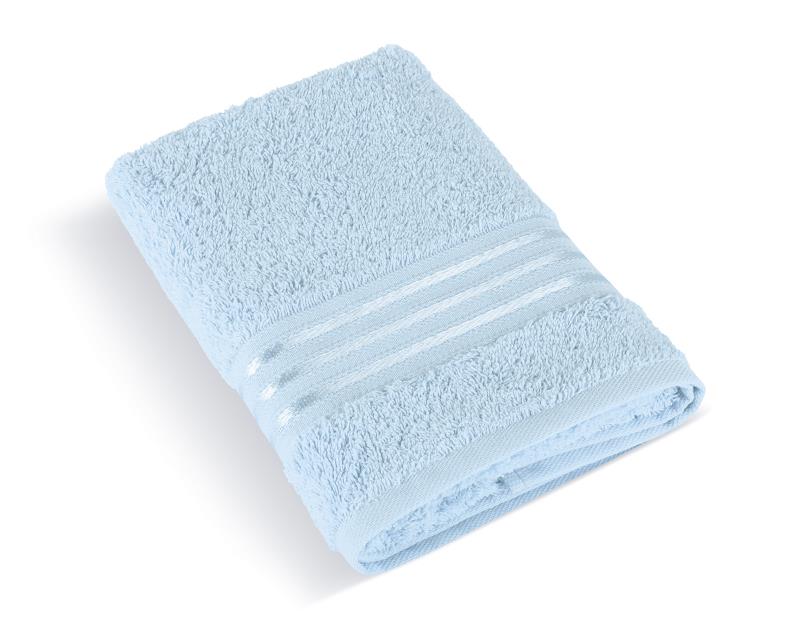 Froté ručník Linie 50x100 cm světle modrá