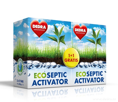 EKO aktivtor septik ECO SEPTIC ACTIVATOR 1+1 GRATIS 2 x 12 tablet - zobrazit detaily