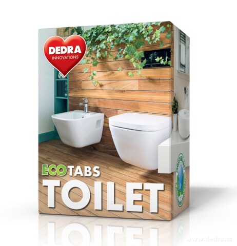 EKO samoistic tablety do WC odpadu ECOTABS TOILET 10 tablet - zobrazit detaily