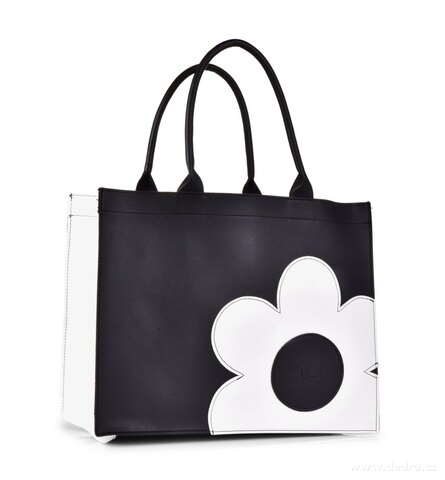 FC SHOPPER BAG elegantn taka z ekoke, DAISY FLOWERS bl 