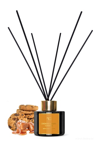 100 ml interirov tyinkov bytov parfm, COOKIES amp SALTED CARAMEL, DIFFUSE  - zobrazit detaily