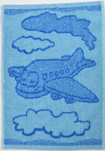 Dětský ručník Plane blue 30x50 cm - zobrazit detaily