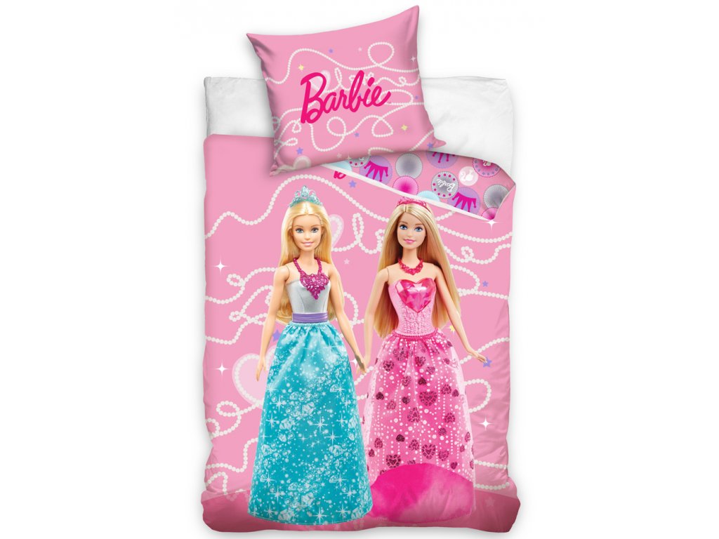 Dětské povlečení Barbie Dvě Princezny 40x60, 100x135 cm - zobrazit detaily
