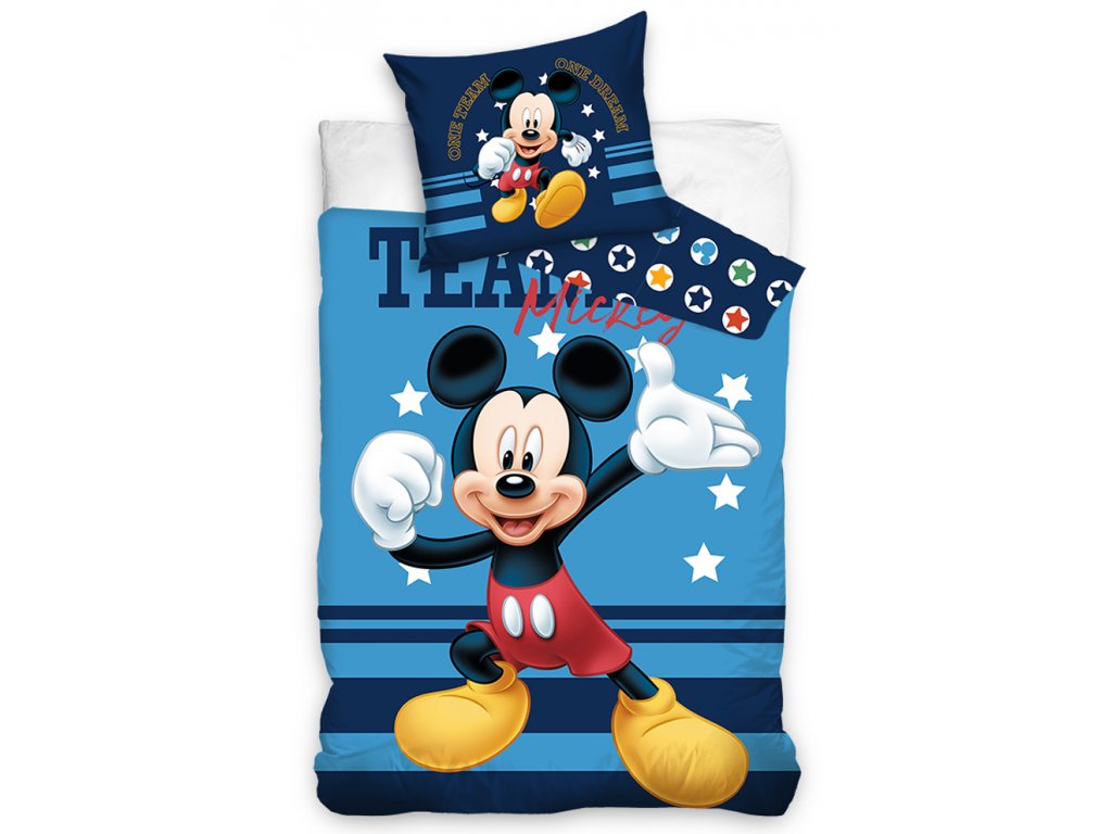 Povlečení Mickey Mouse Dream 70x90, 140x200 cm