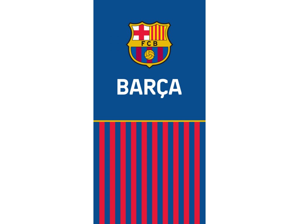 Fotbalová osuška FC Barcelona La Liga 70x140 cm - zobrazit detaily