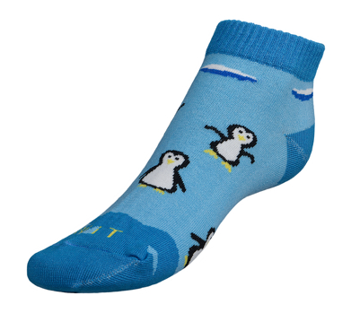 Ponožky nízké Tučňák 35-38 modrá