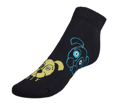 Ponožky nízké Pes černý 43-46 černá