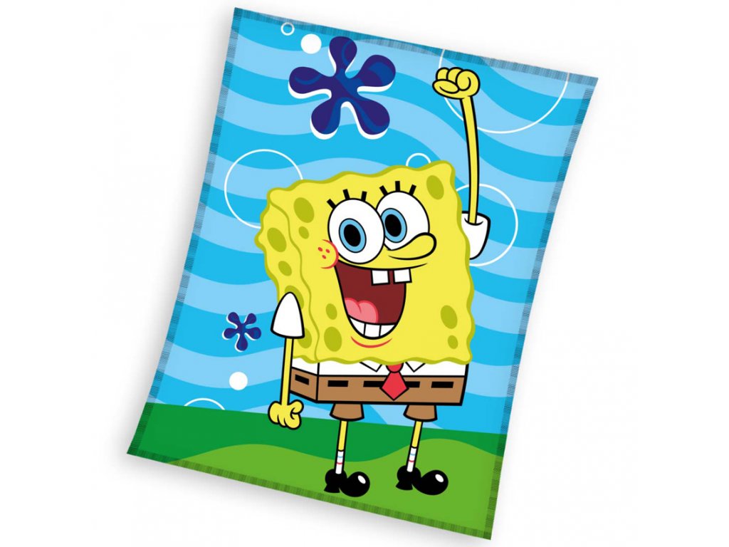 Dětská deka Sponge Bob Zábava v Moři 130x170 cm - zobrazit detaily