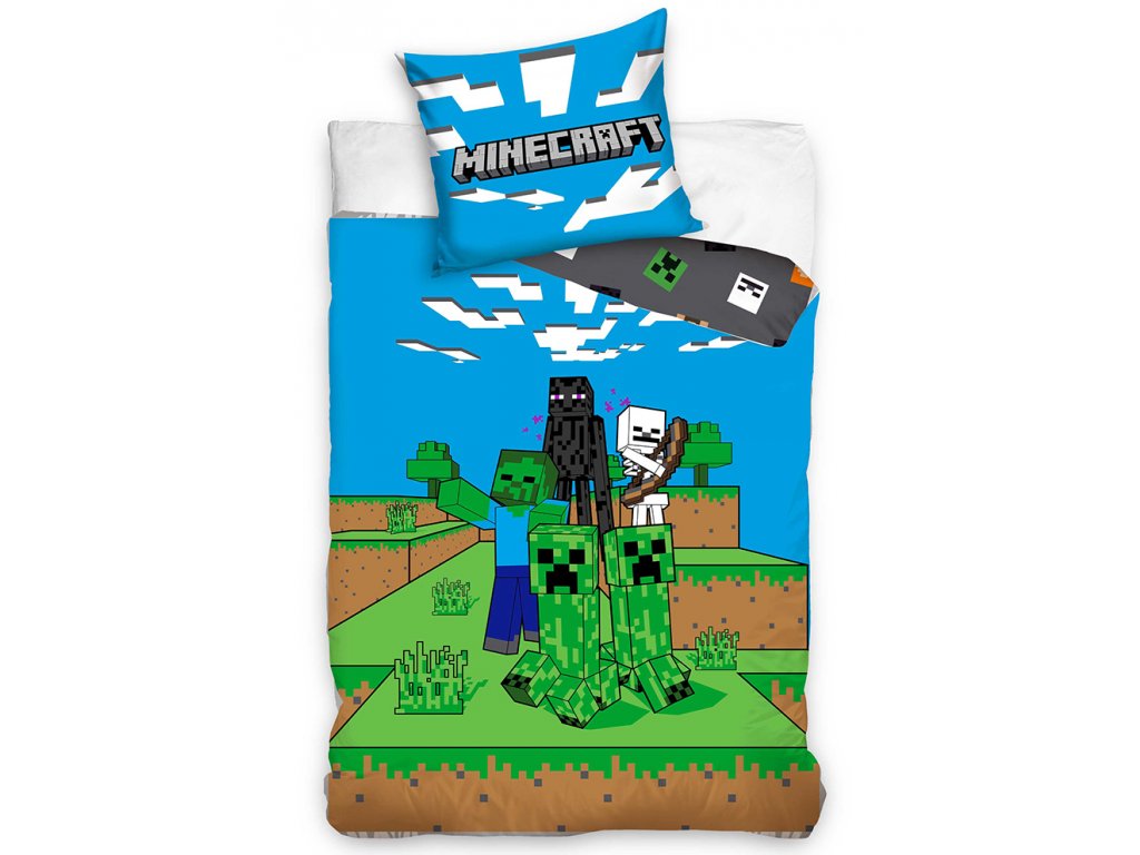 Povleen Minecraft Mob Monsters 140x200, 70x90 cm - zobrazit detaily