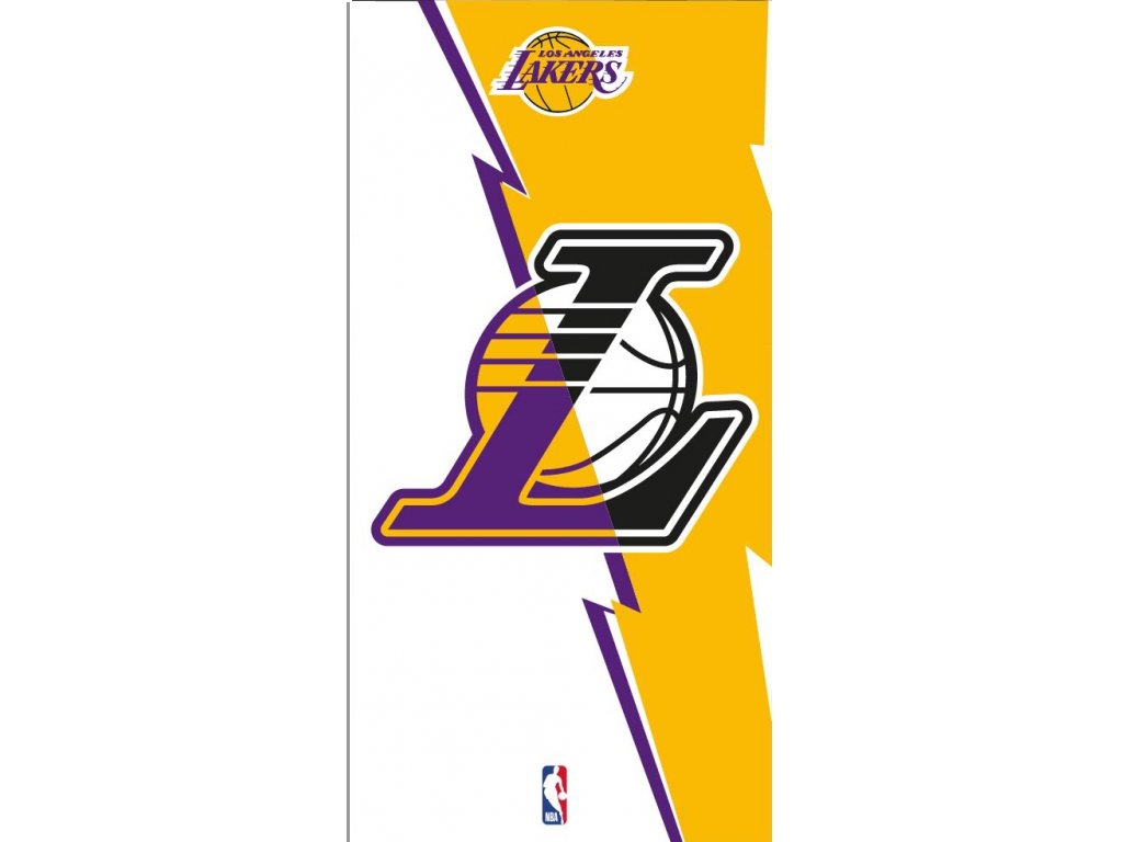 Frot osuka NBA Los Angeles Lakers 70x140 cm - zobrazit detaily