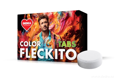 Tablety na skvrny na barevnm prdle COLOR FLECKITO TABS 12 tablet