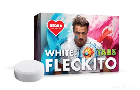 Tablety na skvrny na blm prdle WHITE FLECKITO TABS 12 tablet - zobrazit detaily