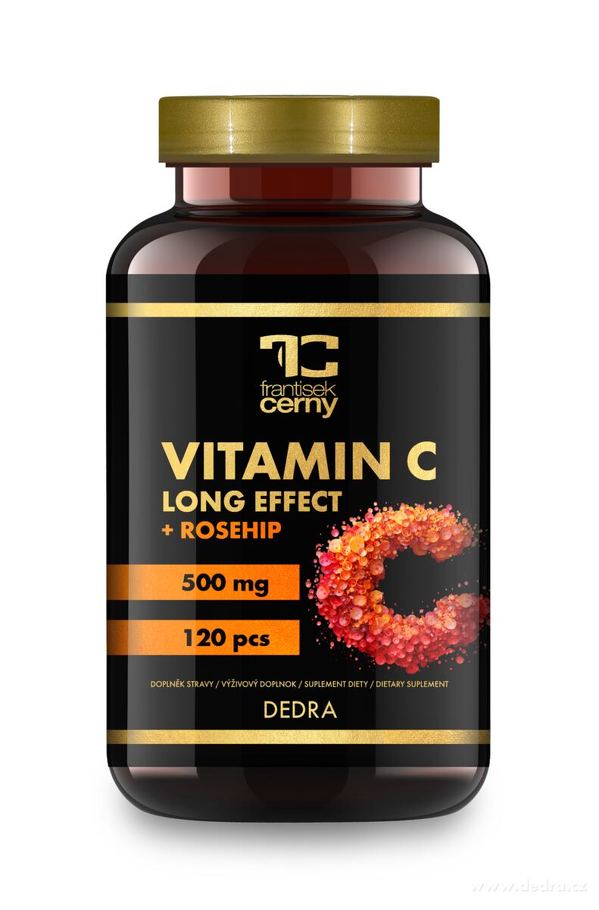 120 kapsl VITAMIN C s pkem 500 mg - zobrazit detaily