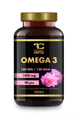 90 kapsl OMEGA 3 1000 mg