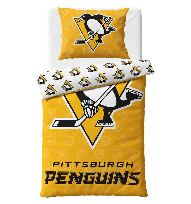 Hokejov povleen NHL Pittsburgh Penguins Shields 70x90,140x200 cm