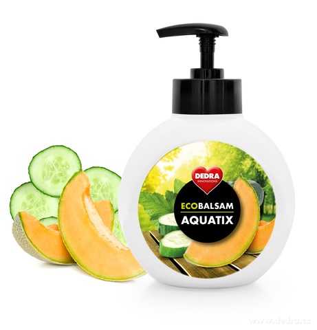 ECOBALSAM AQUATIX koncentrt na run myt ndob,  cucumber  cantaloupe  s pum 500 ml  <br>129 K/1 ks