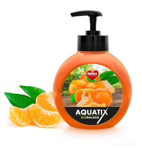 ECOBALSAM AQUATIX koncentrt na run myt ndob, tavnat mandarinka  s pumpi 500 ml - zobrazit detaily