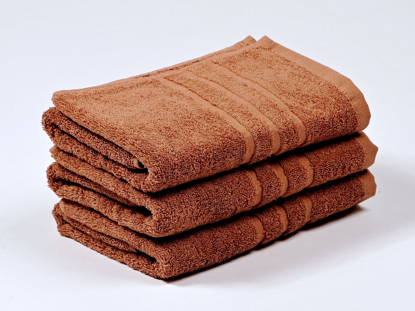 Froté ručník Klasik hnědý 50x100 cm hnědý