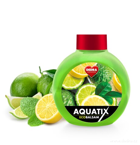 ECOBALSAM AQUATIX koncentrt na run myt ndob,  bergamot  lemon  bez pumpi 500 ml - zobrazit detaily