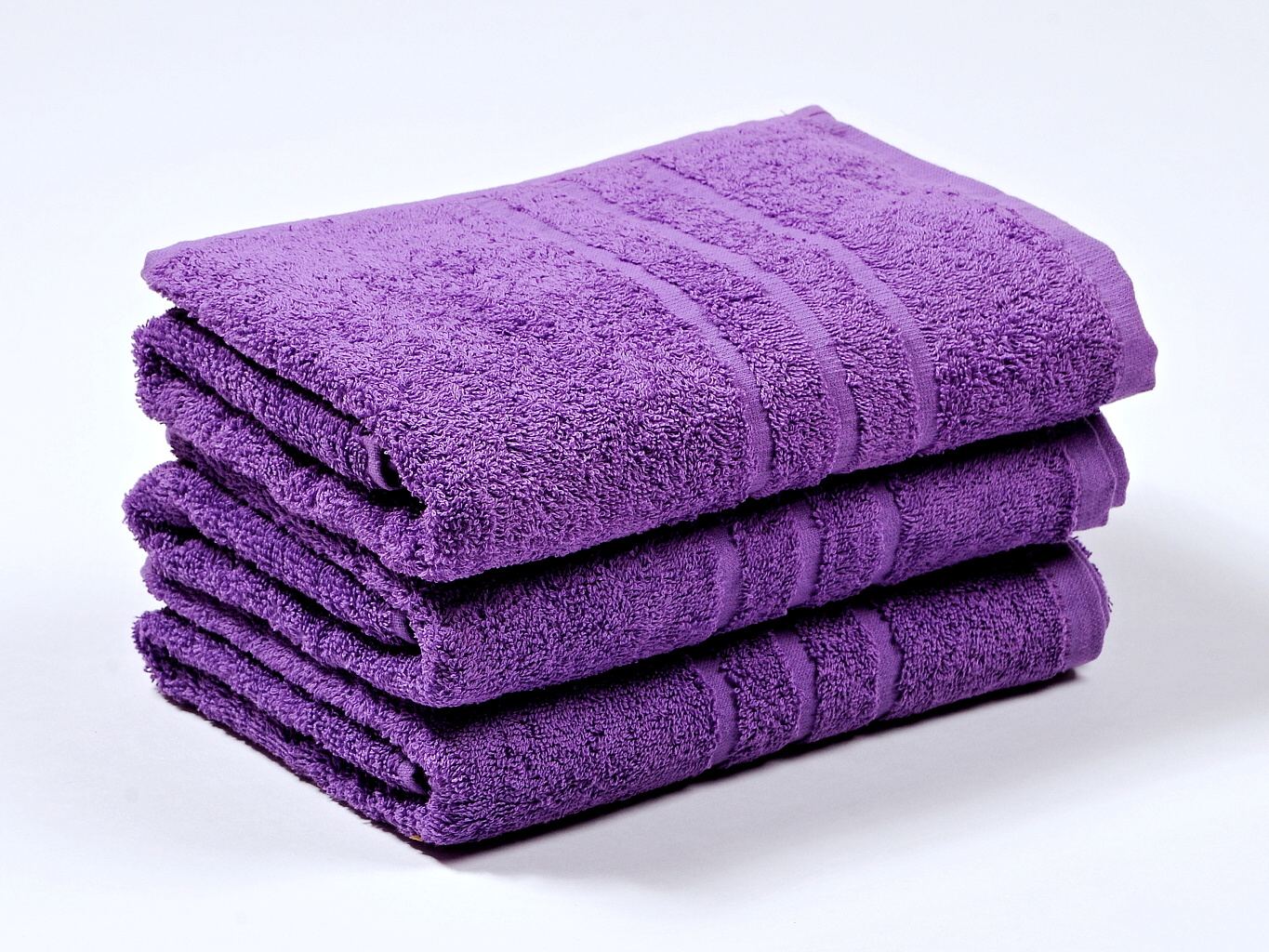 Froté ručník Klasik fialový 50x100 cm fialový