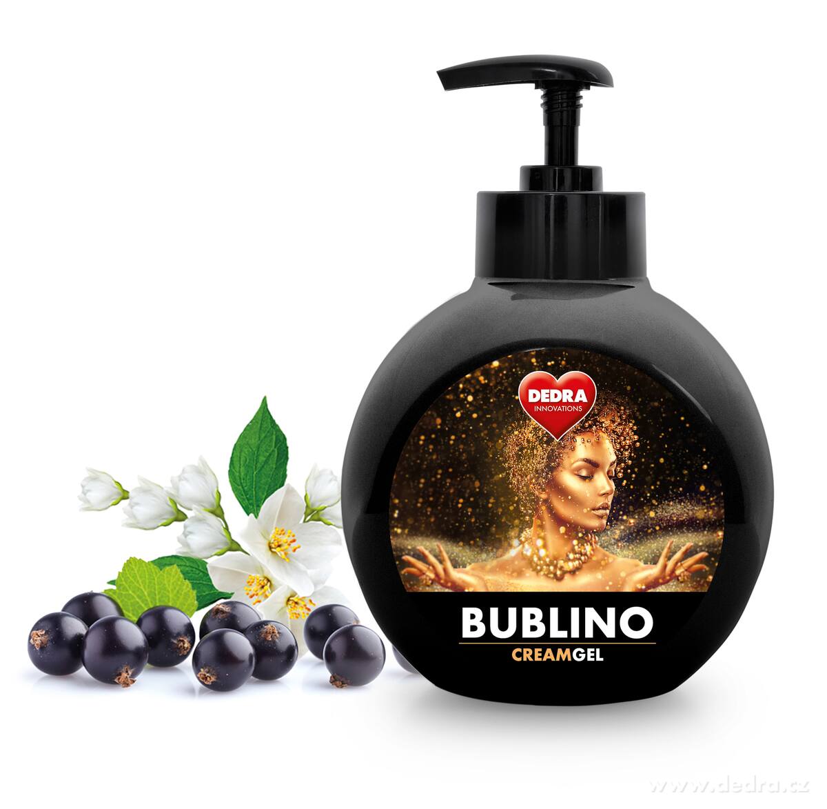 BUBLINO CREAMGEL gold tekut mdlo na tlo i ruce 500 ml s pumpikou - zobrazit detaily