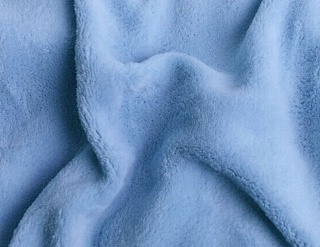 Prostěradlo Mikroflanel 90x200 cm modrá